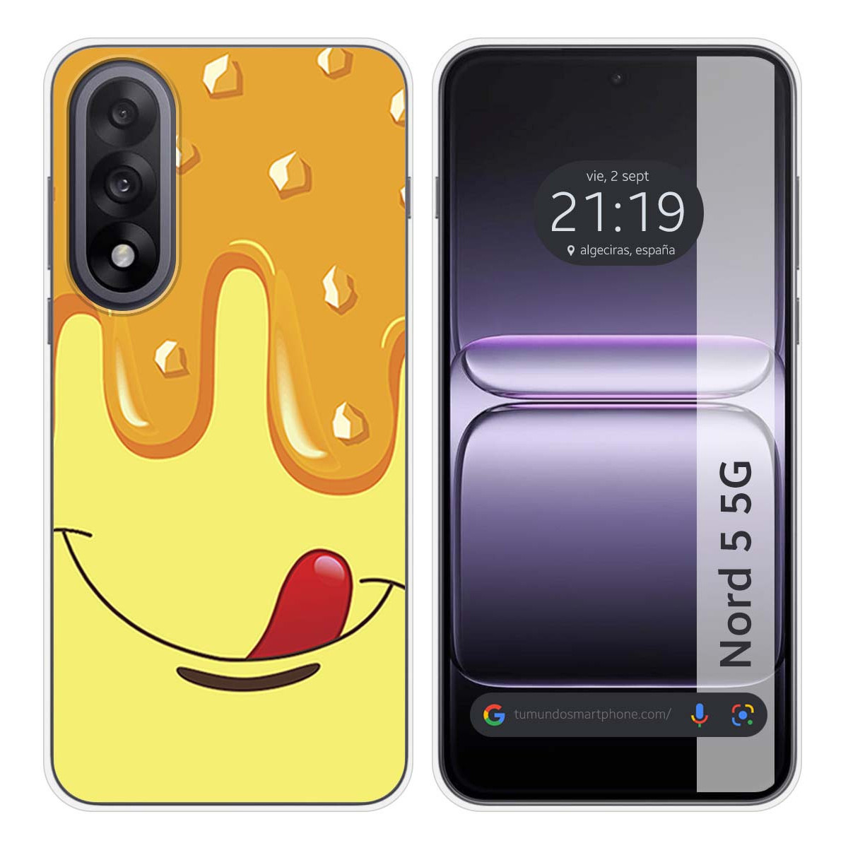 Funda Silicona para OnePlus Nord 5 5G diseño...