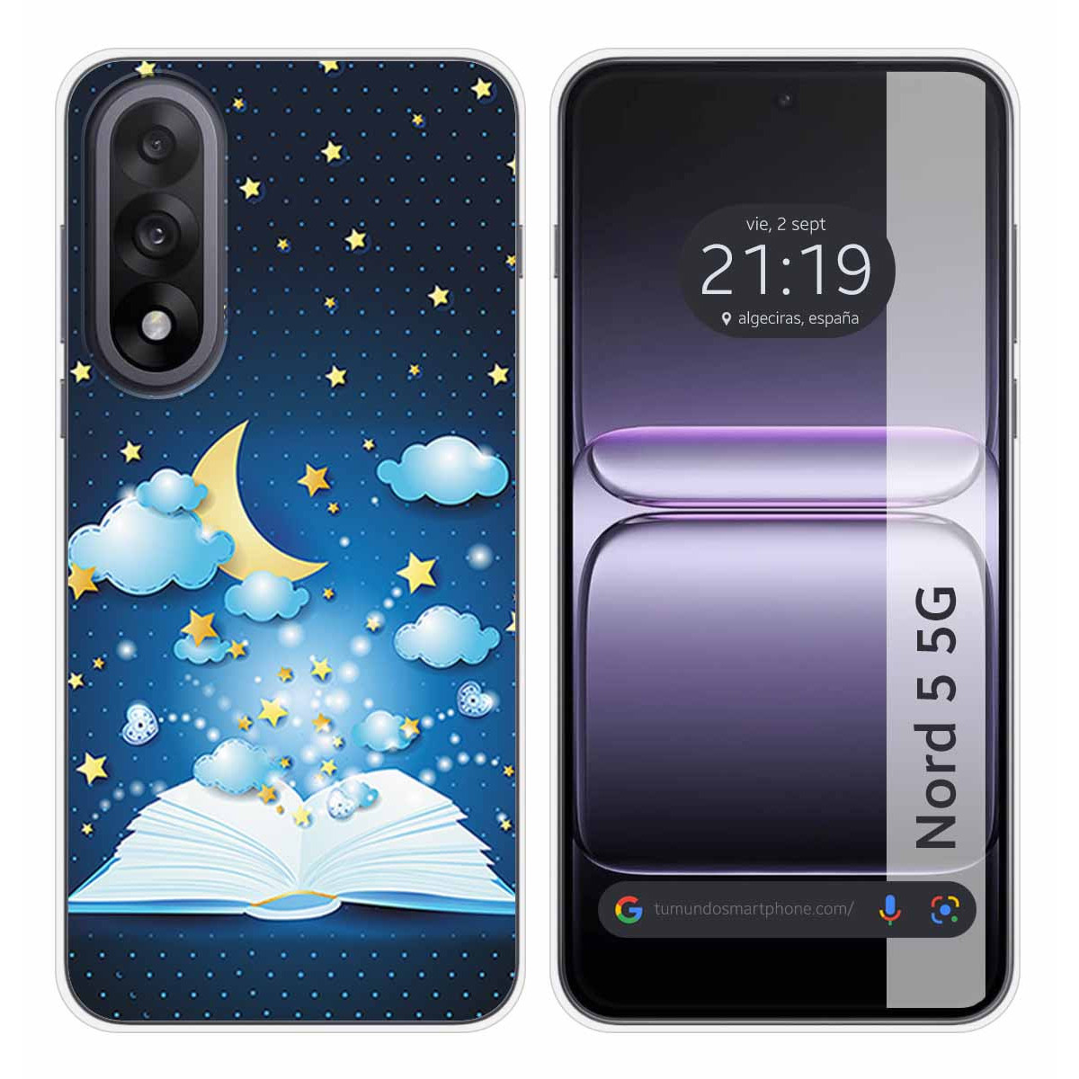 Funda Silicona para OnePlus Nord 5 5G diseño...