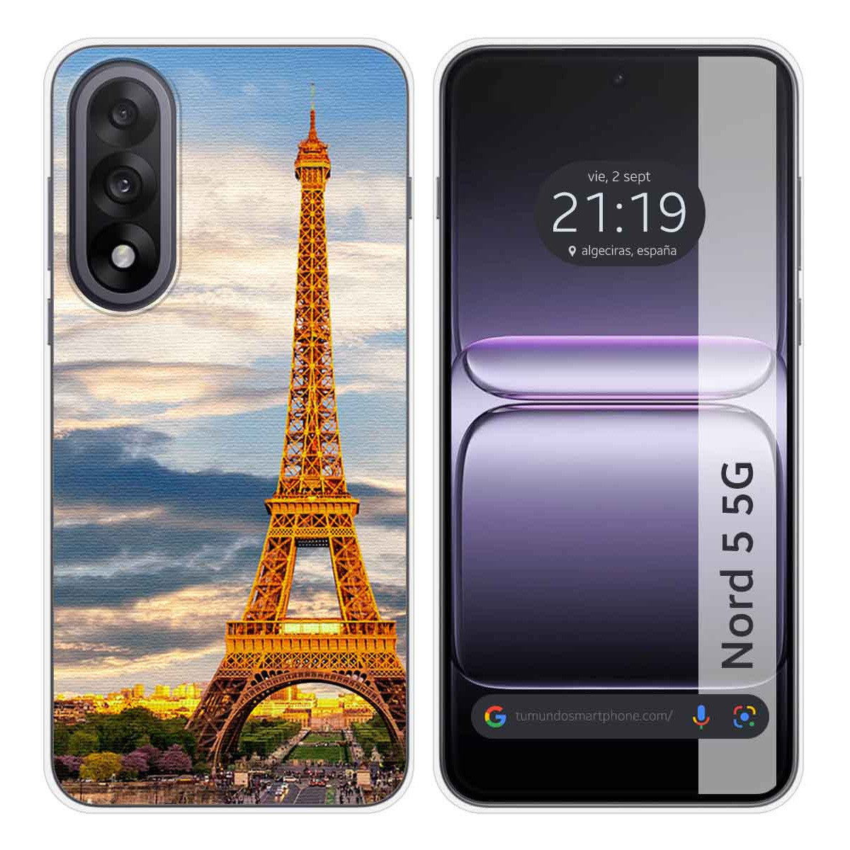 Funda Silicona para OnePlus Nord 5 5G diseño...