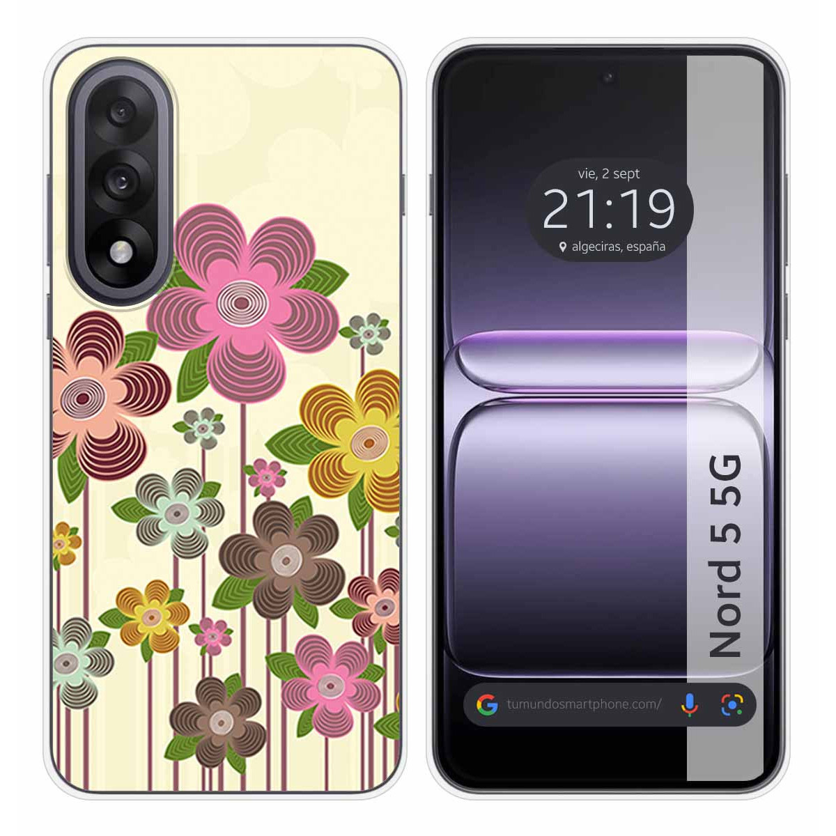 Funda Silicona para OnePlus Nord 5 5G diseño...