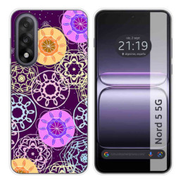 Funda Silicona para OnePlus Nord 5 5G diseño Radial Dibujos
