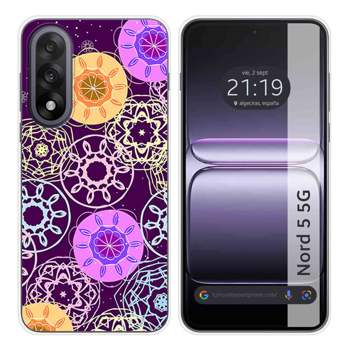 Funda Silicona para OnePlus Nord 5 5G diseño...