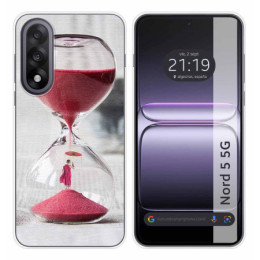 Funda Silicona para OnePlus Nord 5 5G diseño Reloj Dibujos