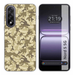 Funda Silicona para OnePlus Nord 5 5G diseño Sand...