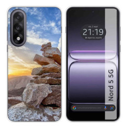 Funda Silicona para OnePlus Nord 5 5G diseño Sunset Dibujos