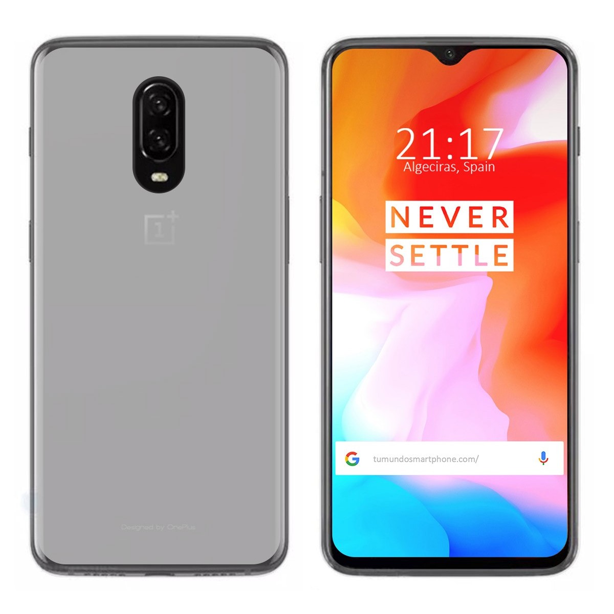 Funda Gel Tpu para Oneplus 6T Color Transparente