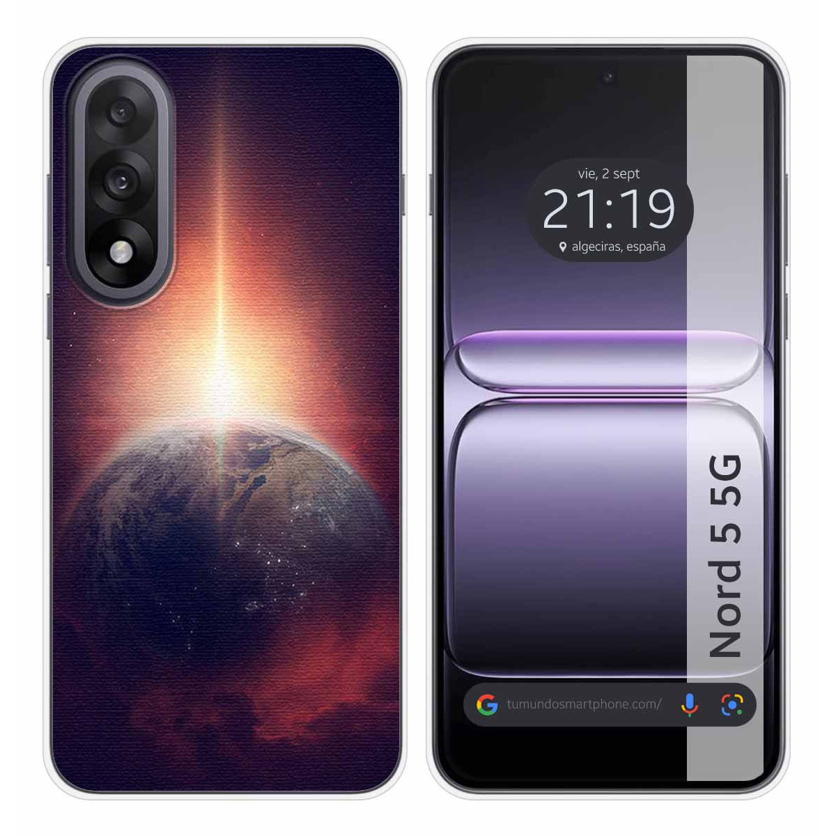 Funda Silicona para OnePlus Nord 5 5G diseño...