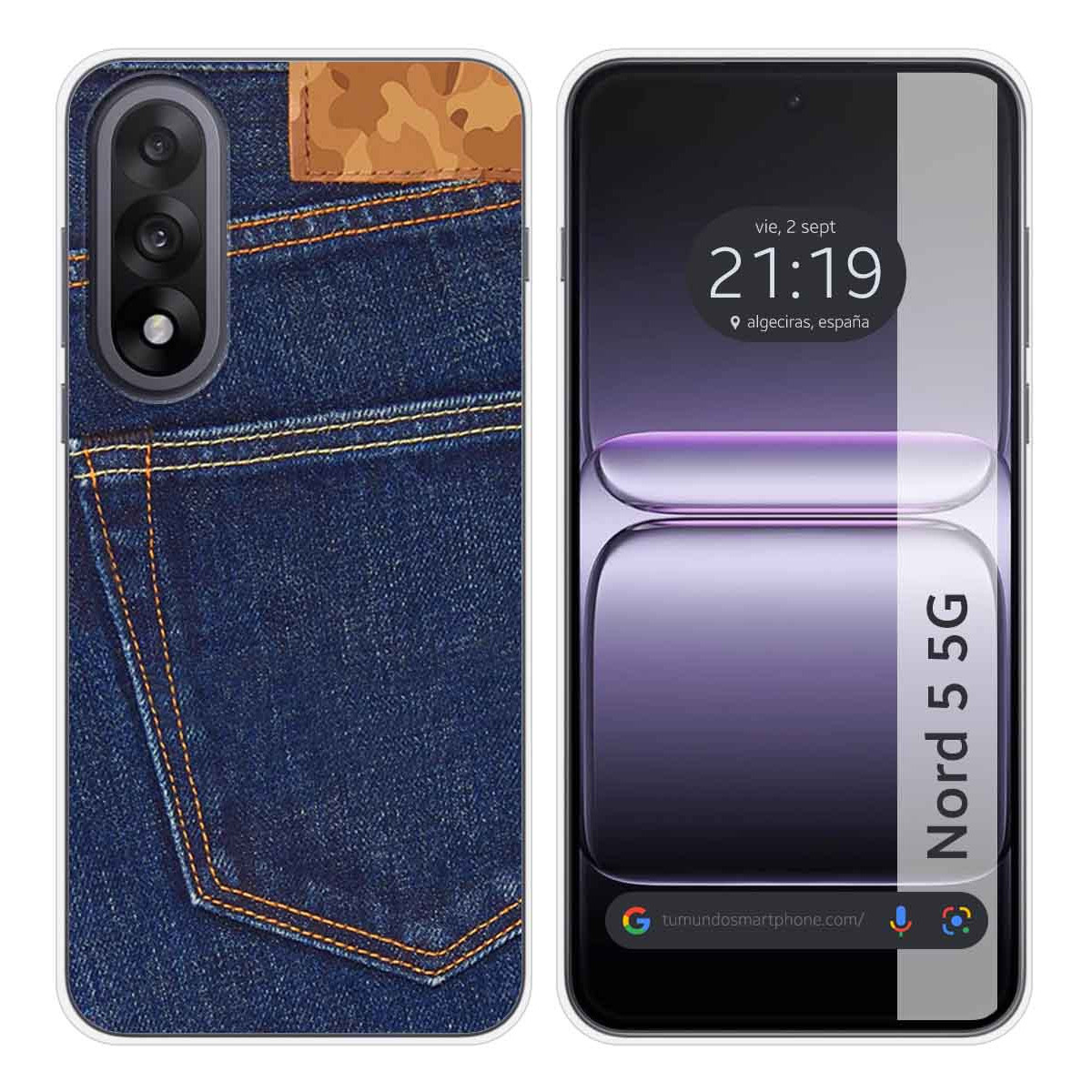 Funda Silicona para OnePlus Nord 5 5G diseño...