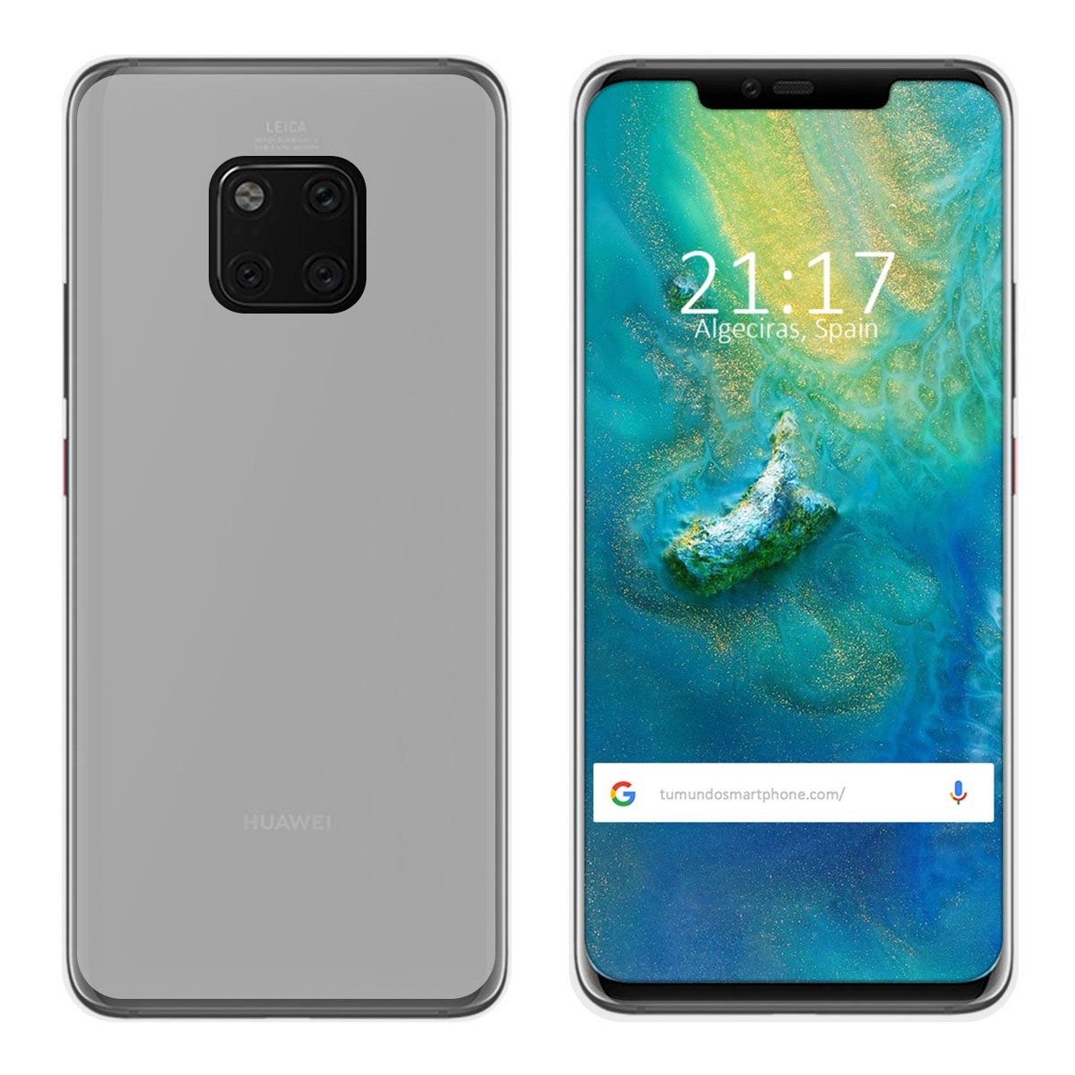 Funda Gel Tpu para Huawei Mate 20 Pro Color Transparente