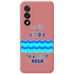 Funda Silicona Líquida Rosa para OnePlus Nord 5 5G diseño...