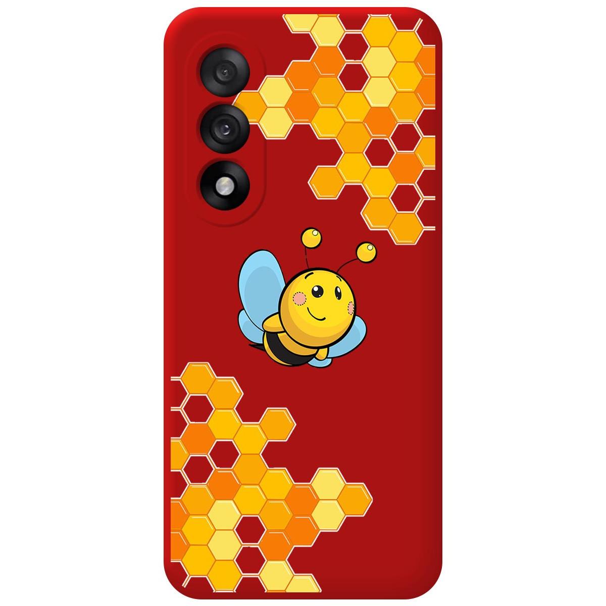 Funda Silicona Líquida Roja para OnePlus Nord 5...