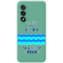 Funda Silicona Líquida Verde para OnePlus Nord 5 5G diseño Agua Dibujos