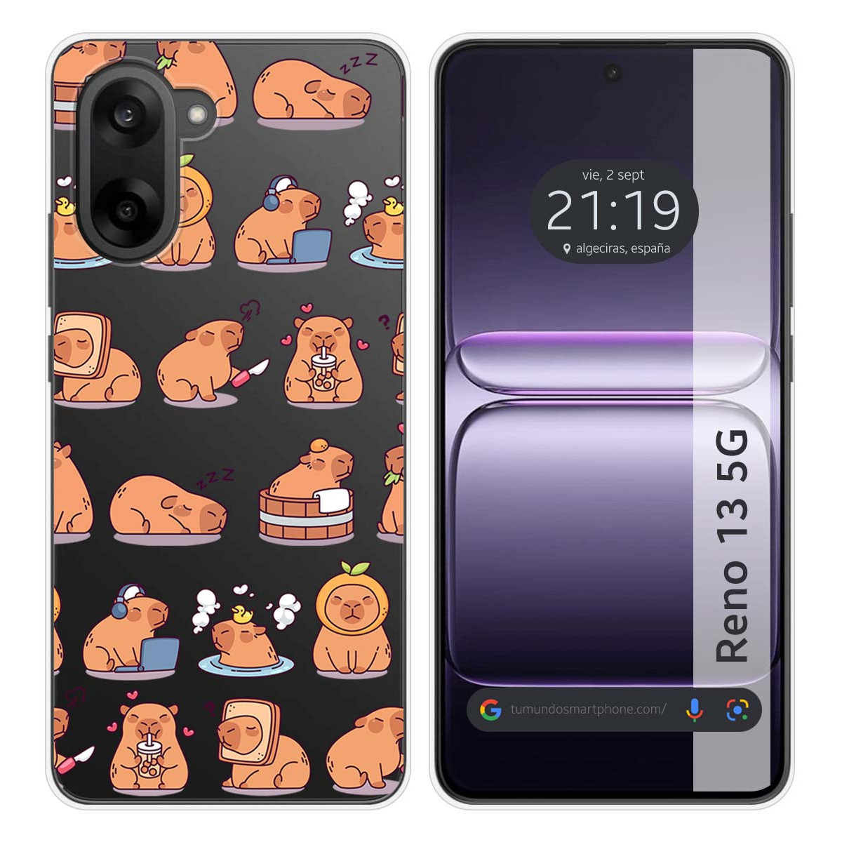 Funda Silicona Transparente para OnePlus Nord...