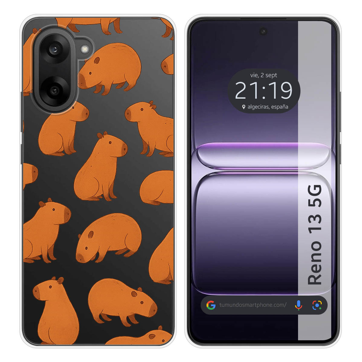 Funda Silicona Transparente para OnePlus Nord...