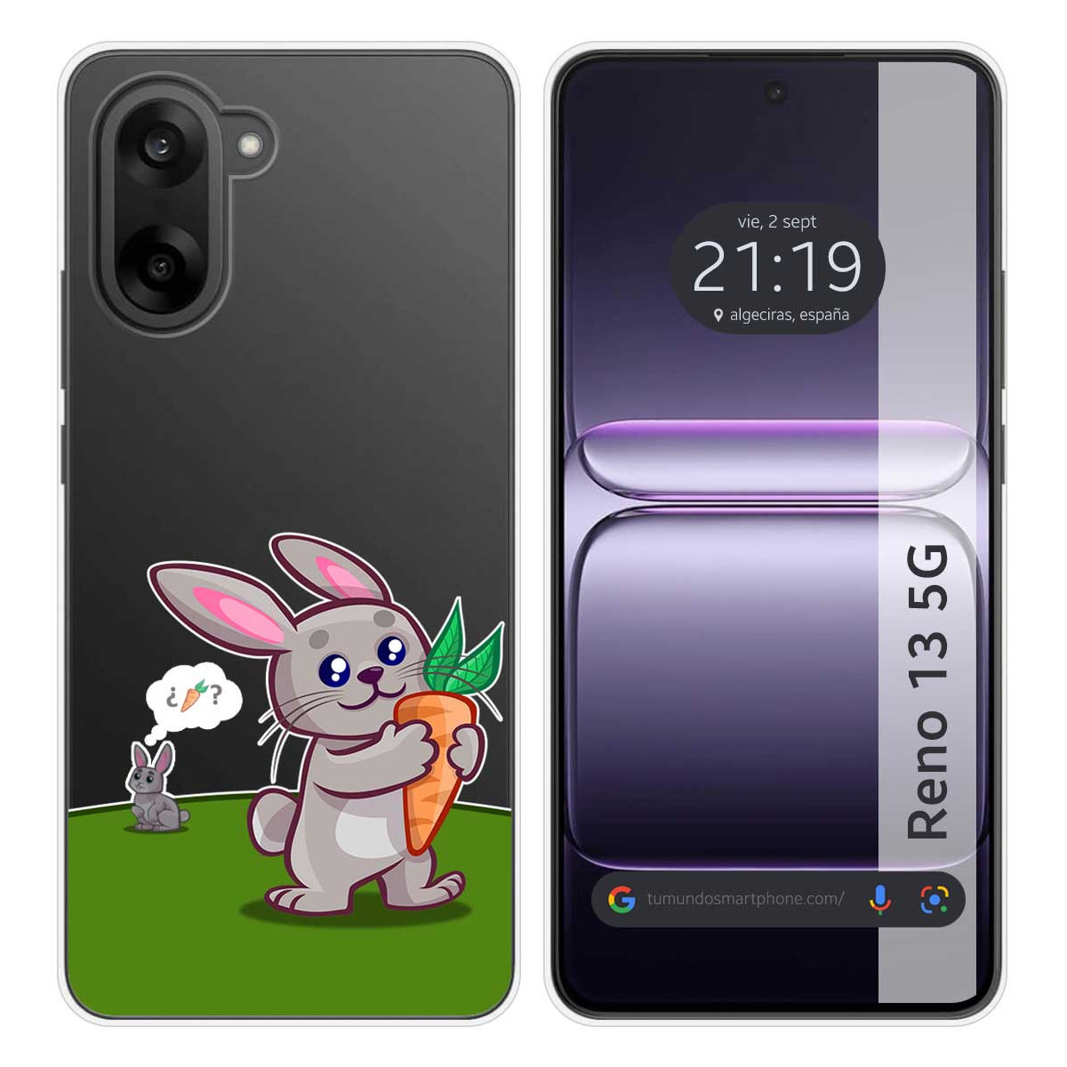 Funda Silicona Transparente para OnePlus Nord...