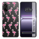 Funda Silicona Transparente para OnePlus Nord CE5 5G diseño Flamenco Dibujos
