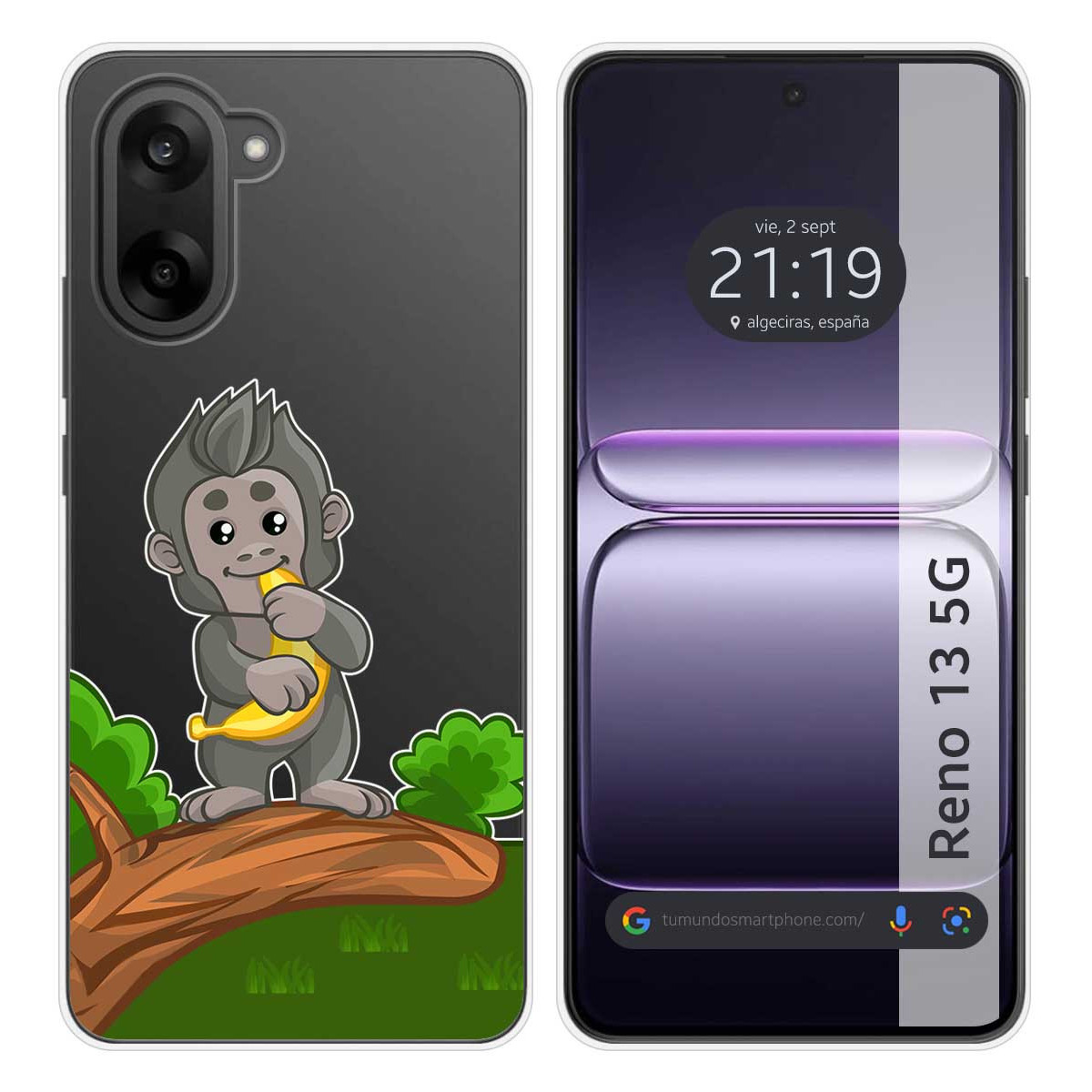 Funda Silicona Transparente para OnePlus Nord...