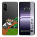 Funda Silicona Transparente para OnePlus Nord CE5 5G diseño Panda Dibujos