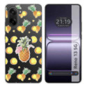 Funda Silicona Transparente para OnePlus Nord CE5 5G diseño Piña Dibujos