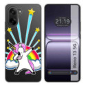 Funda Silicona Transparente para OnePlus Nord CE5 5G diseño Unicornio Dibujos