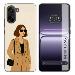Funda Silicona para OnePlus Nord CE5 5G diseño Mujer 01...