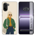 Funda Silicona para OnePlus Nord CE5 5G diseño Mujer 03 Dibujos