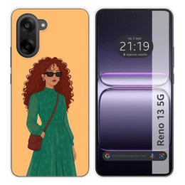 Funda Silicona para OnePlus Nord CE5 5G diseño Mujer 06...