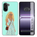 Funda Silicona para OnePlus Nord CE5 5G diseño Mujer 07 Dibujos