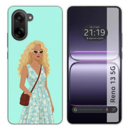Funda Silicona para OnePlus Nord CE5 5G diseño Mujer 07...