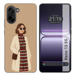Funda Silicona para OnePlus Nord CE5 5G diseño Mujer 09...