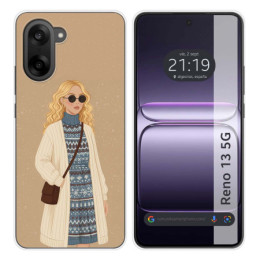 Funda Silicona para OnePlus Nord CE5 5G diseño Mujer 10...