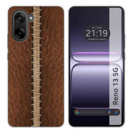 Funda Silicona para OnePlus Nord CE5 5G diseño Cuero 01...