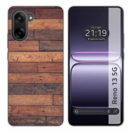 Funda Silicona para OnePlus Nord CE5 5G diseño Madera 03...