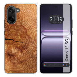 Funda Silicona para OnePlus Nord CE5 5G diseño Madera 04...