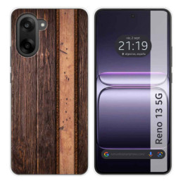 Funda Silicona para OnePlus Nord CE5 5G diseño Madera 05...