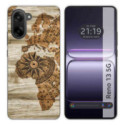 Funda Silicona para OnePlus Nord CE5 5G diseño Madera 07 Dibujos
