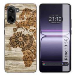 Funda Silicona para OnePlus Nord CE5 5G diseño Madera 07...