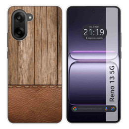 Funda Silicona para OnePlus Nord CE5 5G diseño Madera 09...
