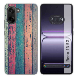 Funda Silicona para OnePlus Nord CE5 5G diseño Madera 10...