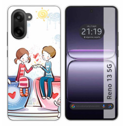Funda Silicona para OnePlus Nord CE5 5G diseño Café Dibujos