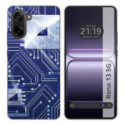 Funda Silicona para OnePlus Nord CE5 5G diseño Circuito Dibujos