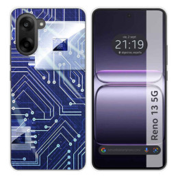 Funda Silicona para OnePlus Nord CE5 5G diseño Circuito...