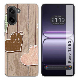 Funda Silicona para OnePlus Nord CE5 5G diseño Corazones...