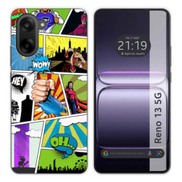 Funda Silicona para OnePlus Nord CE5 5G diseño Comic Dibujos