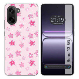 Funda Silicona para OnePlus Nord CE5 5G diseño Flores...