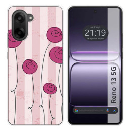 Funda Silicona para OnePlus Nord CE5 5G diseño Flores...