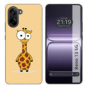 Funda Silicona para OnePlus Nord CE5 5G diseño Jirafa Dibujos