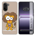 Funda Silicona para OnePlus Nord CE5 5G diseño Leon Dibujos