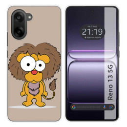 Funda Silicona para OnePlus Nord CE5 5G diseño Leon Dibujos