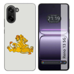 Funda Silicona para OnePlus Nord CE5 5G diseño Leones...